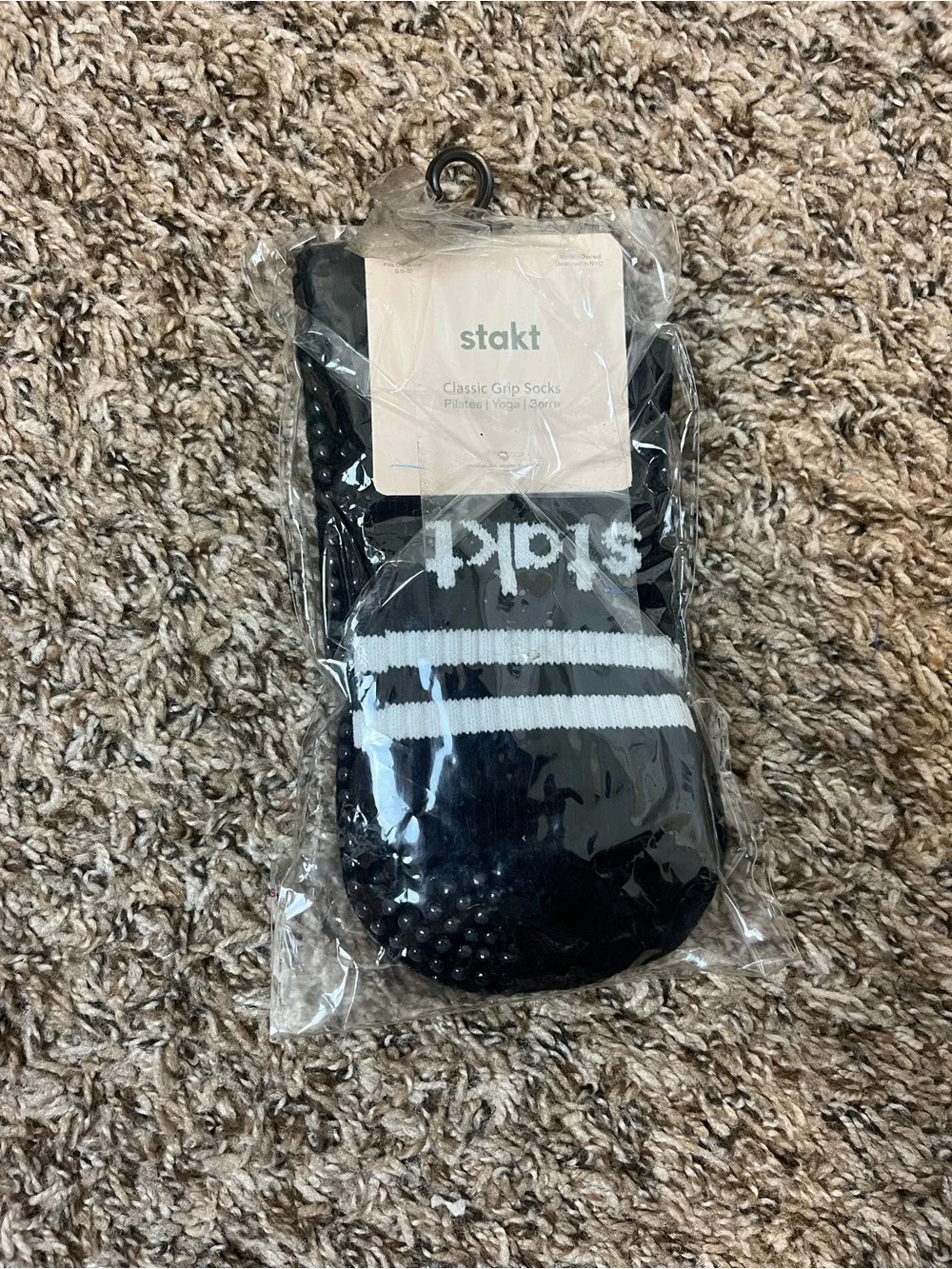 💛 Stakt Black Grip Socks